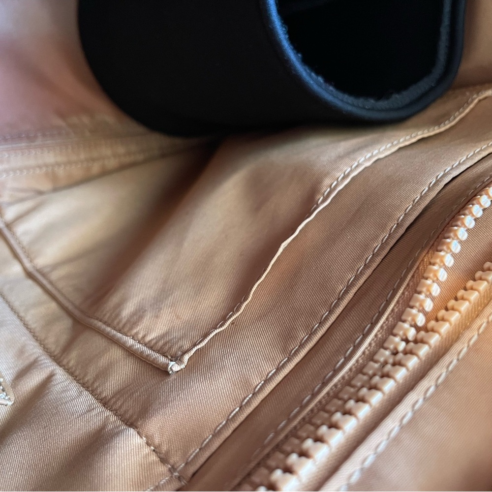 Dagne Dover Tan Leather Tote Shoulder Bag - Picture 12 of 12